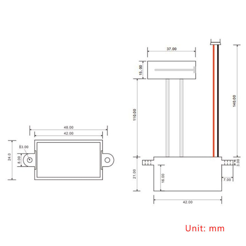Ozone Generator DC 5V/12V 100mg Water Air Purifier Clean for Aquarium Fish Tank