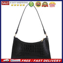 Fashion Women Leather Totes Shoulder Bag Alligator Pattern Small Daily Handbag