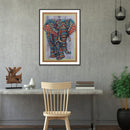 5D DIY Special Shape Diamond Painting Elephant Cross Stitch Craft Needlework Kit