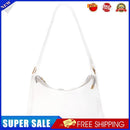 Retro Women Clear Shoulder Underarm Hobos Bag Pure Color Handbag (Clear 2)