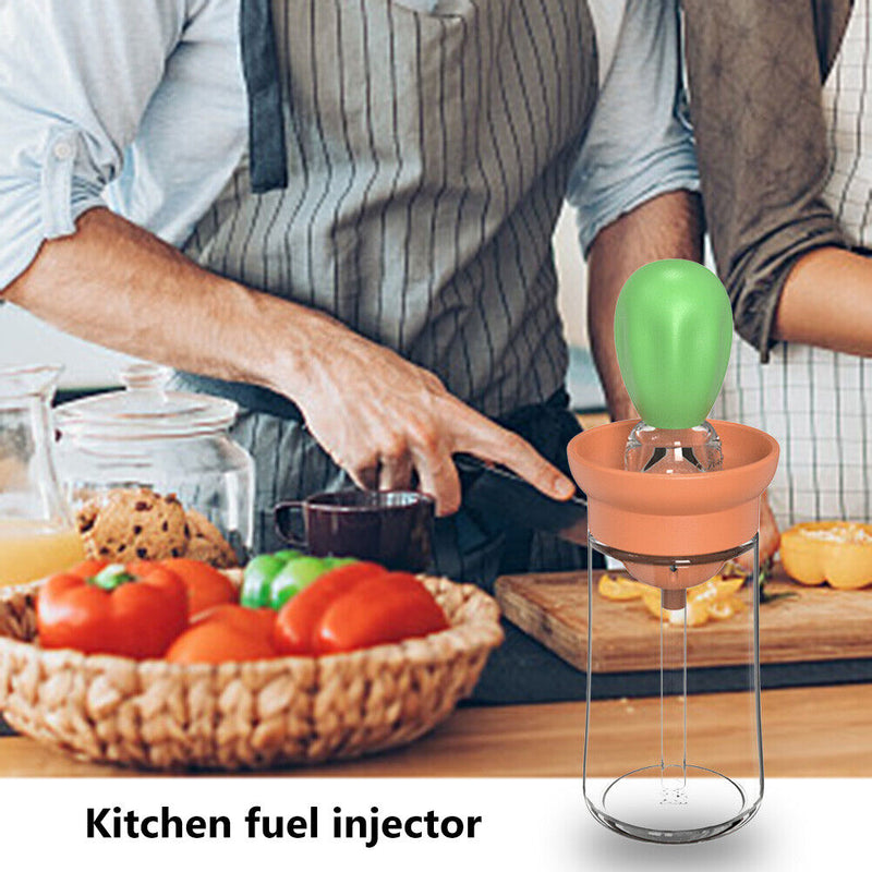 Barbecue Brush Food Grade Silicone Baking Cooking Oil Bottle BBQ Kitchen Gadgets