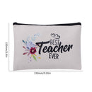 Teacher Appreciation Gifts Teacher Makeup Bag Cosmetic Pencil Pouch (5) Newly