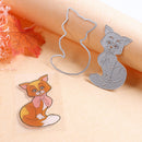 Snowvirtuos Cutting the Stencil Scrapbooking Fox Stamp Album Paper Card Pre