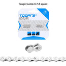 TOOPRE 2 Pairs Bicycle Chain Link Connector MTB Bike Master Links (6/7/8S)
