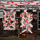 #A Bloody Gauze Good Breathability Spooky Cloth Realistic for Doorways Windows
