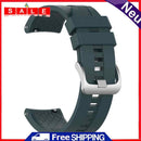 22mm Silicone Adjustable Watch Band Wrist Strap for Amazfit GTR 47mm Smartwatch