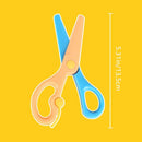 Kids Safe Child DIY Craft Plastic Scissors Paper Cut Hand Art Stationery