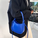 Women Solid Color Corduroy Shoulder Bag Female Casual Zipper Small Phone Pouch