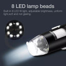 1600X Zoom 8 LED USB Microscope Digital Magnifier Endoscope Camera Video Stand#