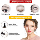 Eyebrow Makeup Easy To Color Waterproof Eyebrow Pencil Long Lasting