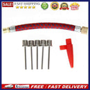 7 Pcs Needle Valve Connector Pump Adaptor Set Kit for Football Bicycle