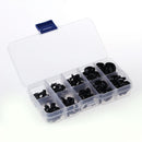 demiawaking 264pcs 6-12mm Colorful Plastic Safety Eyes Animal Eyes with Un
