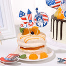 Festival Accessory Independence Day 4th of July Cake Topper Cake Decoration