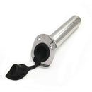 Yacht Fishing Rod Socket 30 Degree Lock Yacht Pole Rack Detachable for All