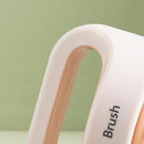 Silicone Scalp Head Massager Comb Handheld Hair Washing SPA Brush (Pink)