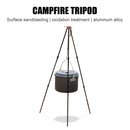 SUNDICK Aluminum Alloy Cooking Pot Hook Holder Outdoor Campfire Camping Tripod