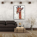 Painting By Numbers Kit DIY Clever Giraffe Canvas Oil Art Picture Craft