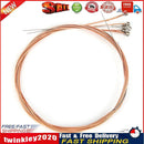 6pcs/set Copper Rust-proof Folk Guitar Strings Acoustic Guitar Parts (Red) Newly