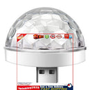 Mini Disco Ball Light, Sound Activated LED Car Atmosphere Stage Lights Newly
