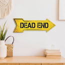 Arrow DEAD END Retro Metal Plate Tin Sign Poster Plate Home Decor Iron Painting