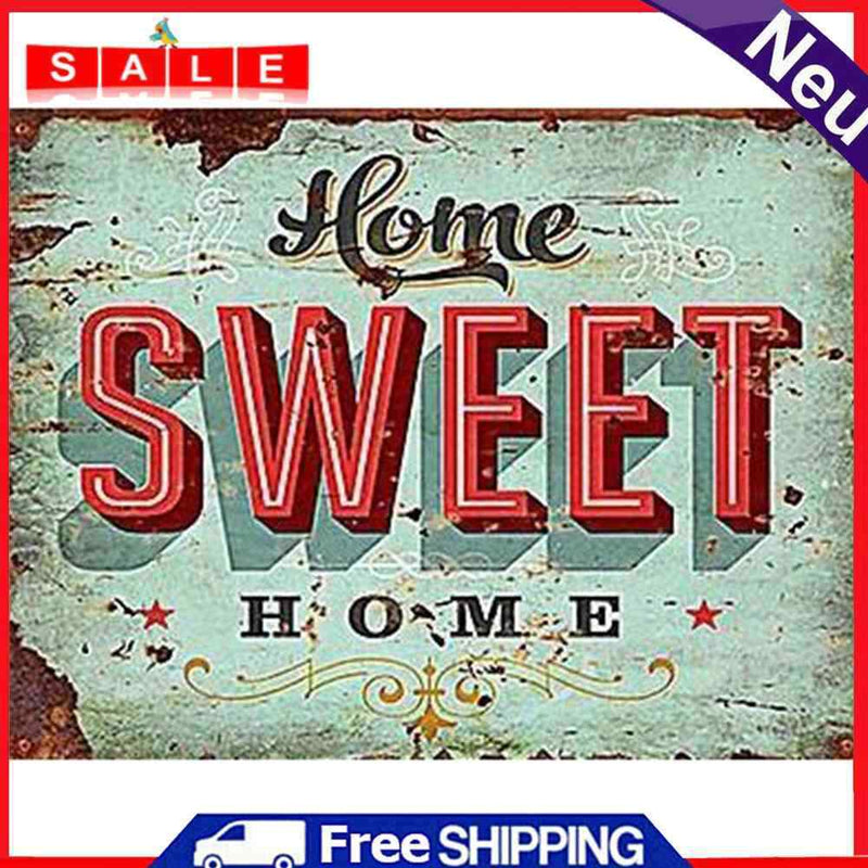 5D DIY Full Drill Diamond Painting Home Sweet Home Embroidery Craft Kit Wall Art