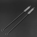 5pcs Reusable Metal Drinking Straw Cleaner Brush Test Tube Bottle Cleaning