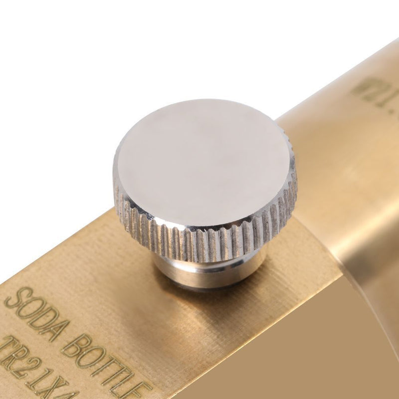 with Bleed Valve TR21-4 to W21.8-14 Cylinder Refill Adaptor For Sodastream