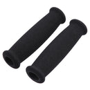 1 Pair Soft Foam Sponge MTB Bike Cycle Bicycle Handlebar Bar Grips(Black)