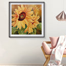 5D DIY Full Drill Diamond Painting Sunflower Cross Stitch Embroidery Craft Newly