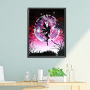 Fairy Under Moon Picture 5D Full Round Drill Kit Rhinestone DIY Diamond Paint
