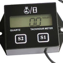 Digital Motorcycle Tach Hour Meter Motorbike ATV Boat Engine Gauge Tachomet