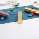 Retro Cylindrical Sealing Wax Brass Envelope Stamp Customs Accessories (D) Newly