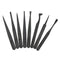 8pcs Portable Black Anti-static Plastic Tweezer Heat Resistant Repair Tool Newly