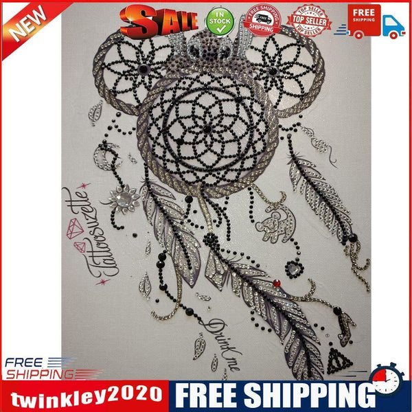 Dreamcatcher Partial Special Shape 5D DIY Diamond Painting Wall Art (PH112)