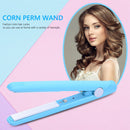 Hair Corn Perm Stick Mini Hair Curler Curly Hair Wand Curling Iron (Blue) Newly