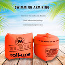 1 Pair Child Inflatable Arm Pool Float Swimming Arm Ring Safety Training Circle