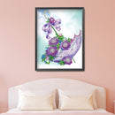 LIUZHI 5D Diamond Painting Set, Motif: Umbrella, Diamond Embroidery, Cross Stitch