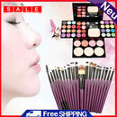Makeup Palette Set Eyesshadow Foundation Blusher Puff + 20Pcs Powder Brush-109275