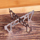 Stove Outdoor Pot Bracket Support Stand Stove Rack Cross Combination Stent