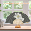 Folding Fans Flowers DIY Painting By Numbers Fans Art Craft Home Decor for Gifts