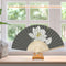 Folding Fans Flowers DIY Painting By Numbers Fans Art Craft Home Decor for Gifts
