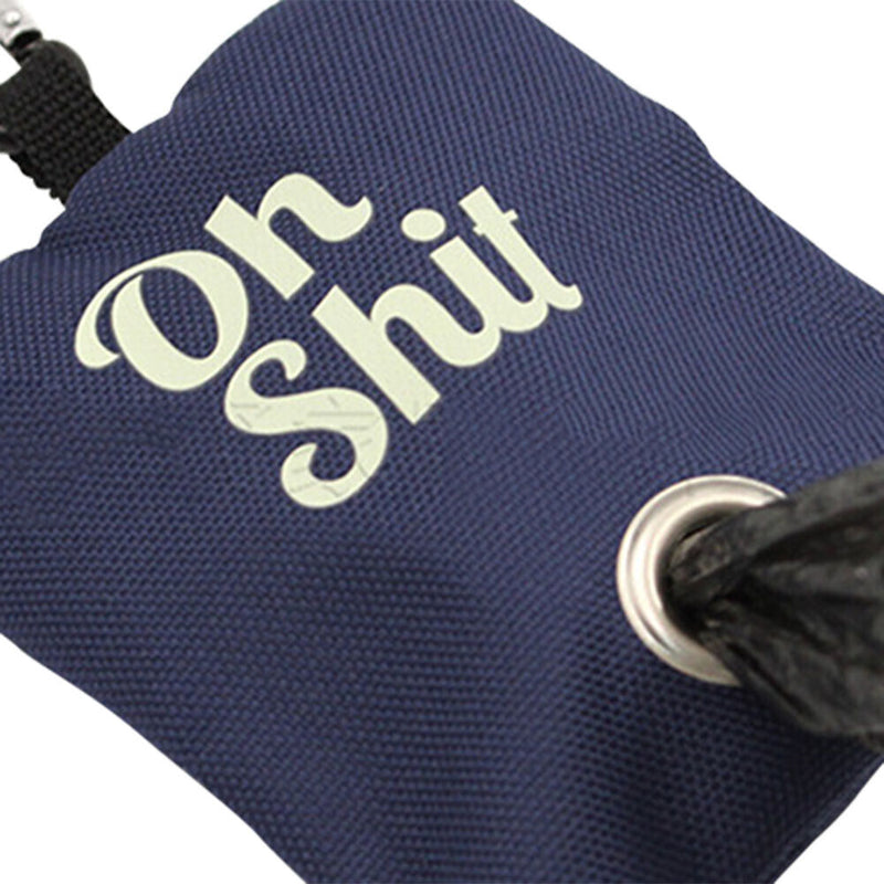 Pets Garbage Poop Bag Dispenser Dog Waste Bag Holder Organizer (Dark Blue) Newly