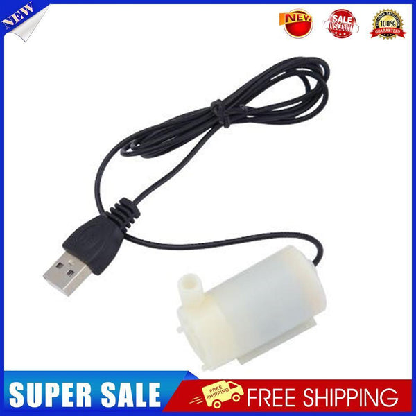5pcs Low Noise Brushless Motor Mini Submersible Water (Horizontal with USB)