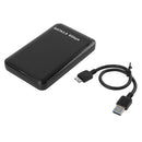 2.5 inch USB3.0 to SATA 3.0 HDD Hard Disk Drive External Case Box (Black)