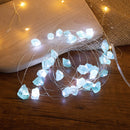 30LED Green Fluorite String Lights White Light Battery for Decor (ZZ0619) Newly