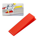 100pcs Tile Leveling Wedges Locator Level Tile Spacers for Flooring Tools Newly