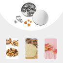 24pcs Stainless Steel Mini Cookie Cutter Set Baking Pastry Cutters Slicers Newly