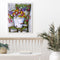 Chair Flower Oil Paint By Numbers Kits Canvas DIY Picture Hand Painted Wall A