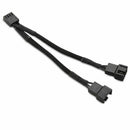 1pc 4 Pin PWM To Dual PWM Power Y-Splitter Adapter Fan Case PC T1Y5 For CPU R8N0