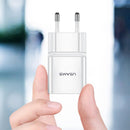 USAMS CC060 Phone Charger Adapter 2.1A Single Port Fast Charging Charger EU Plug